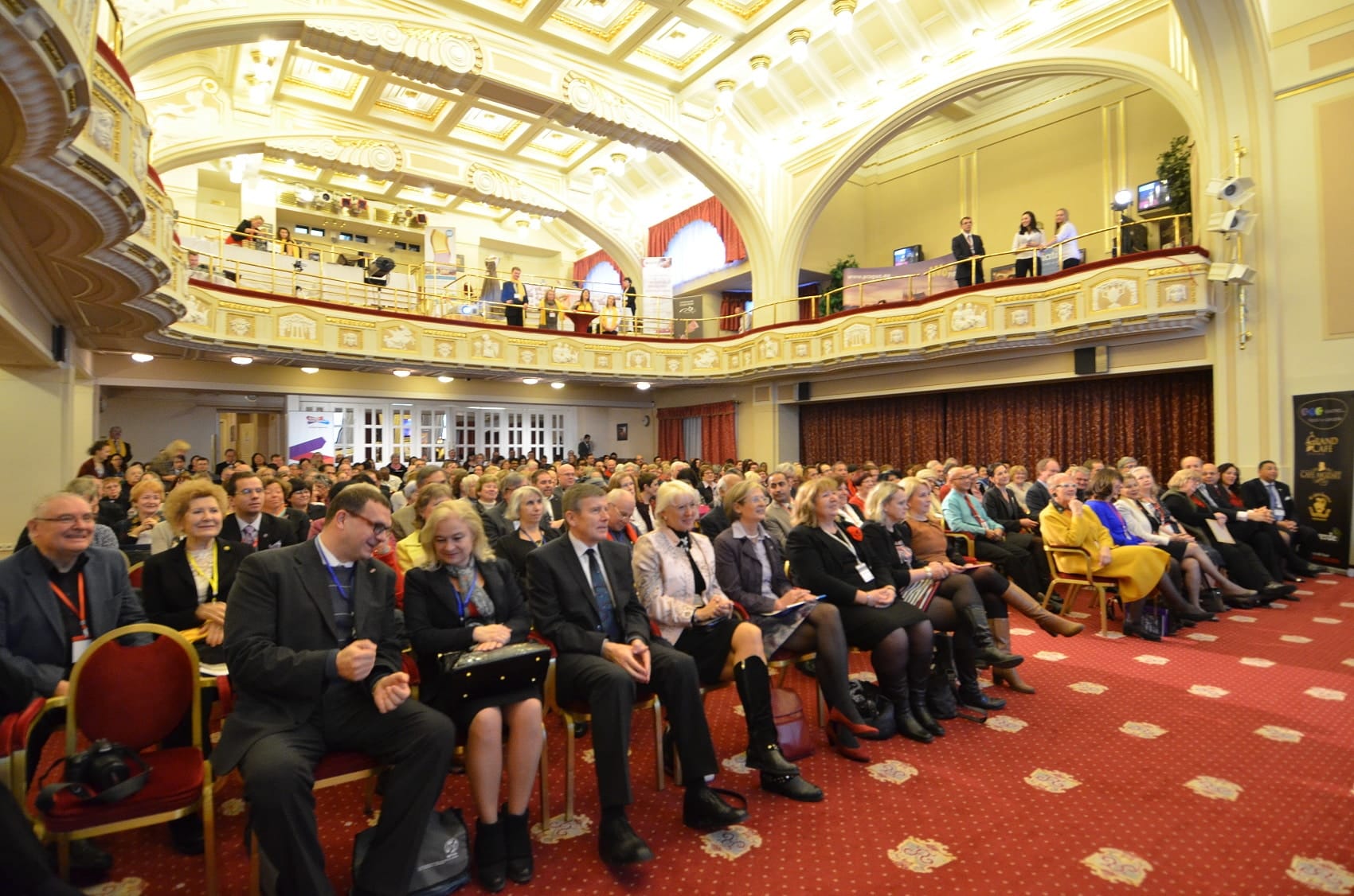 Delegates at a WFTGA Convention