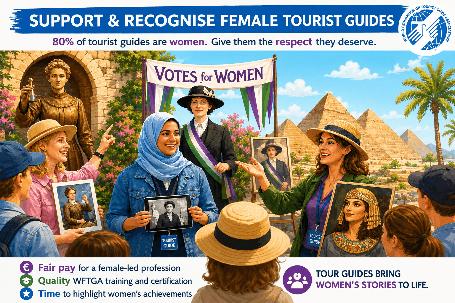 Women Guiding the World – Recognise, Respect and Support Female Tourist ...