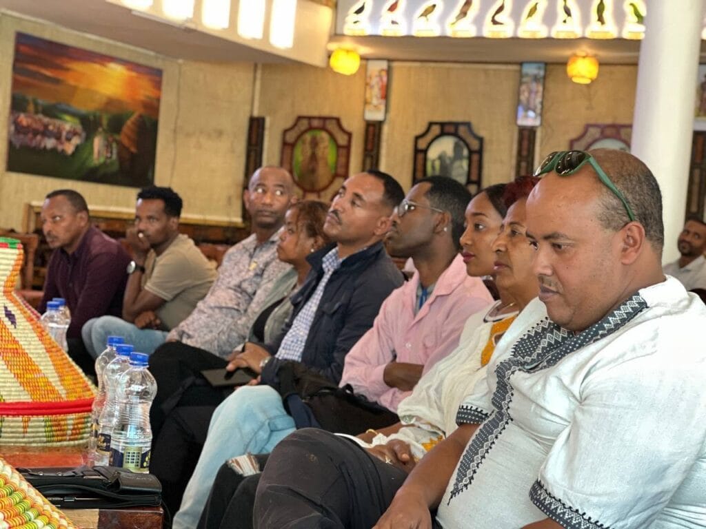 Members of the Ethiopian tourist guide association ETGPA at their General Assembly
