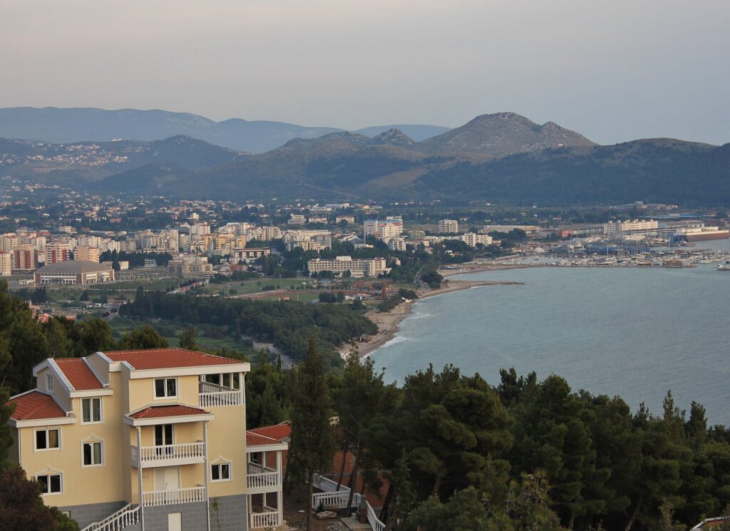 View over the bay of Bar