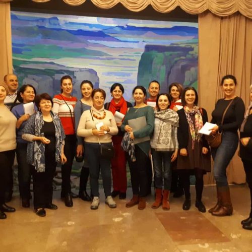 Training in Armenia, 2019